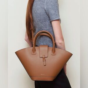 Paris 64 Lumiere Caramel Large Handbag NWOT and long strap